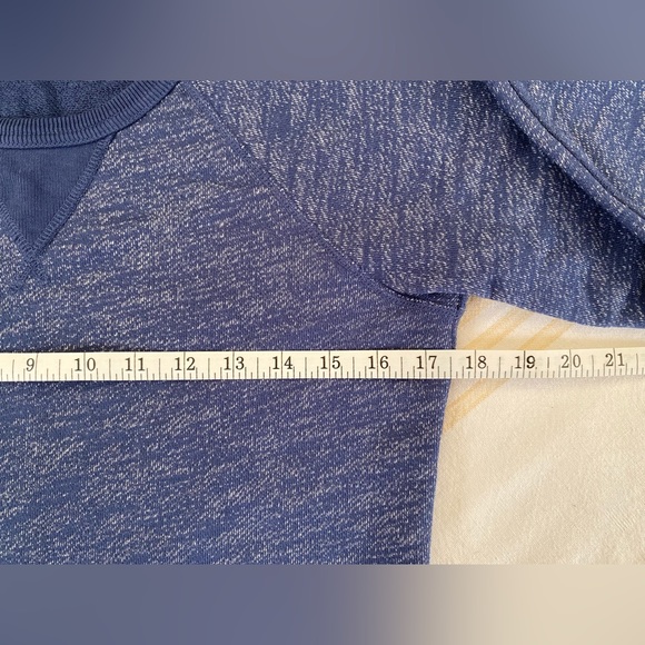 J. Crew NWOT Black Label French Terry Sweatshirt Raglan Sleeve Split Hem SZ SM - Picture 10 of 16